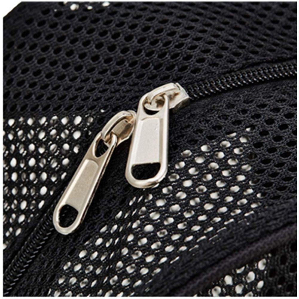 School Bag for Adults See Through Black Mesh Lightweight for School Large Mesh Backpack Heavy Duty