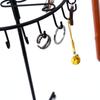 23 Hooks Women Rotating Girls Desktop Organizer Display Stand Jewelry Storage Rack Home Decoration