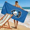 Atalanta Fan Vibe Print Beach Towel, Large Soft Quick Dry Towel for Beach Camping Swimming