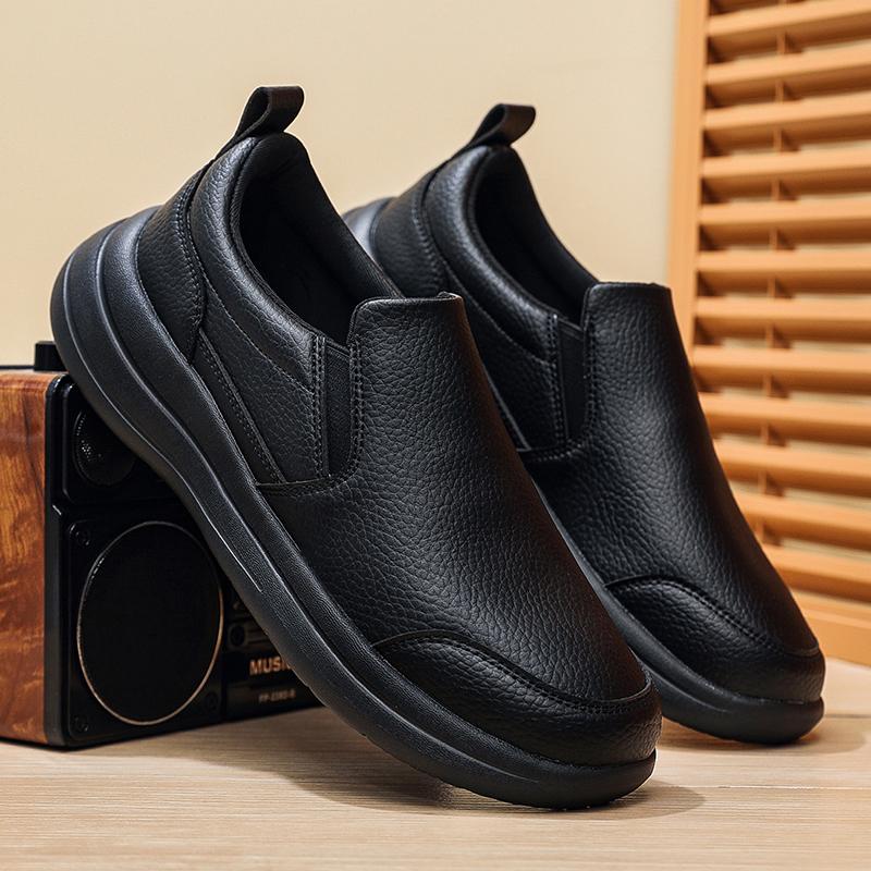 Big Size 50 Genuine Leather Formal