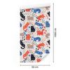 Colorful Kittens Wallpaper in Scandinavian Style for Living Room and Bedroom 50x1000