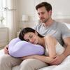 Подушка-поддержка для колена, Подушка из пены с эффектом памяти в форме ягодиц, Подушка для приподнимания ног, Помощь при восстановлении после операции, Угловая эргономичная подушка для спящих на животе
