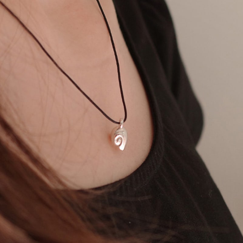 

clemence jewelry Arobase Rope Necklace gold (14k) (10,000 won)