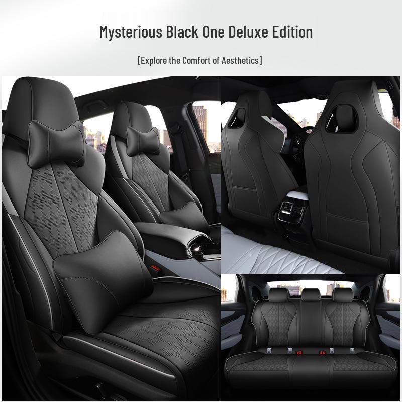 BYD Seal Seat Cover: Perforated, Breathable, Luxurious, Half-Pack Cushion for All Seasons.