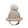 Malbon Golf Quilted Bucket Hat Beige (Woman)