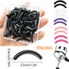 Eyelash Curler Refills Hypoallergenic Soft Rubber Pad For Universal Eyelash Curler With Storage Box Salon-Grade Anti-Slip Design