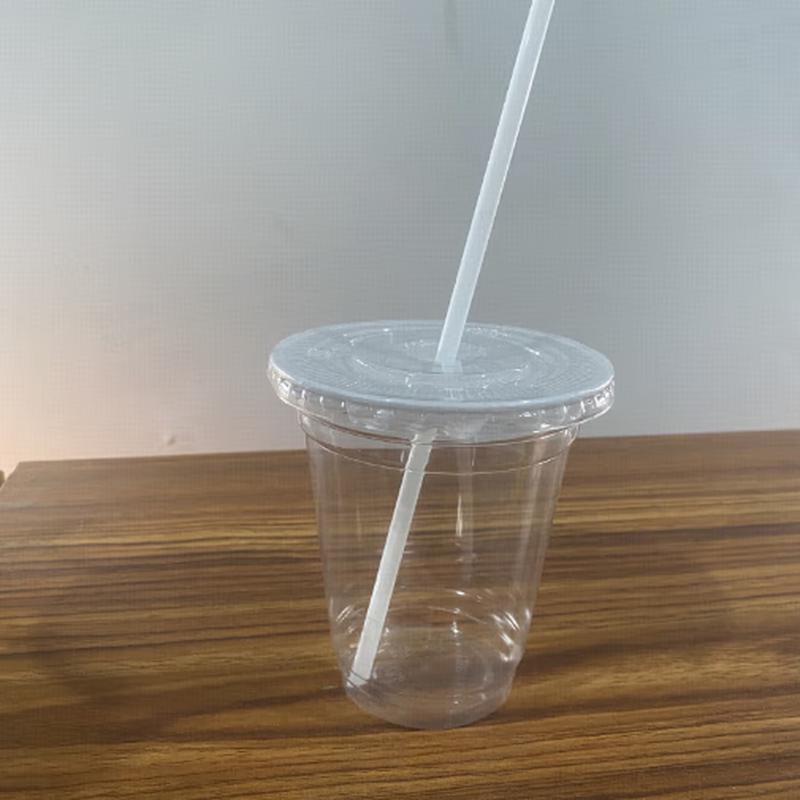 Xiao Yue Ya Disposable Transparent Cold Drink Cup Set