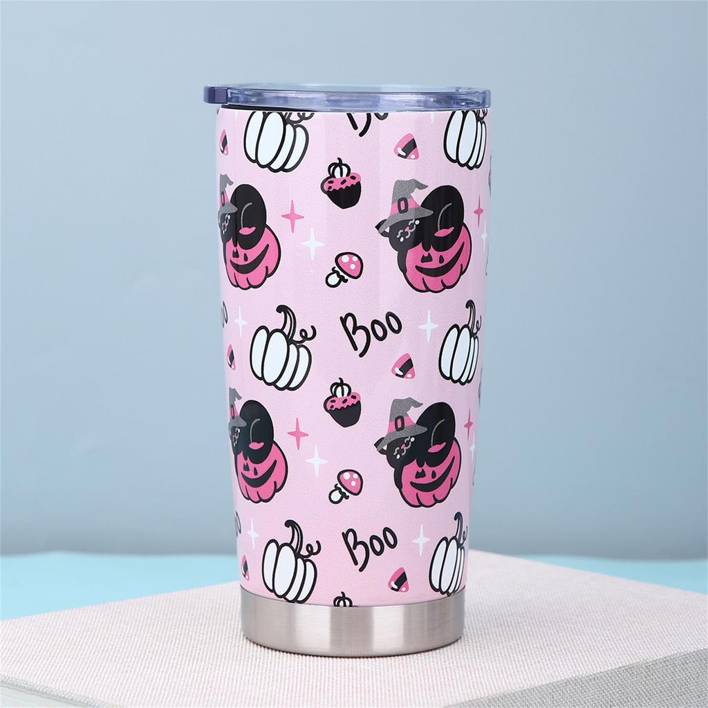 20oz Insulated Stainless Steel Coffee Mug Tumbler Cup Thermal Travel Mug Double Wall Vacuum With Straw For Men Women Cold Hot Coffee