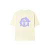 New FILA T Shirt Unisex Cheese White F11U329101F-IV