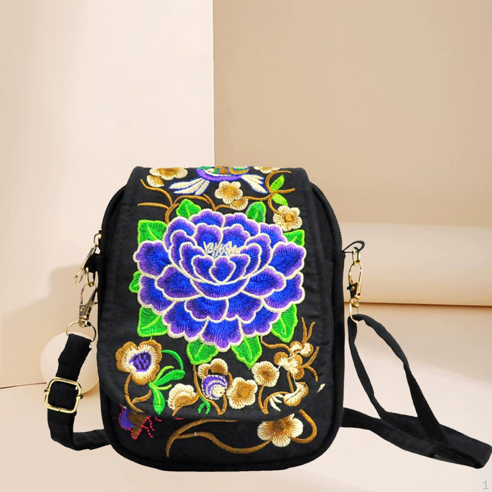 Bridal Crystal Necklace Rhinestone Pendant Jewelry Shaped Multicolor Peony Purple