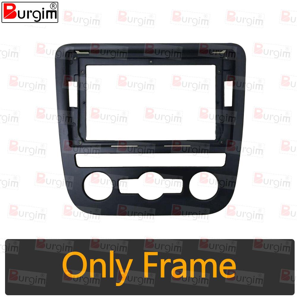 

Car Radio Fascias Frame For VW Scirocco 3 2008-2014 9 inch 2DIN Stereo Panel Wiring Harness Power Cable Adapter Canbus Decoder Only frame-D