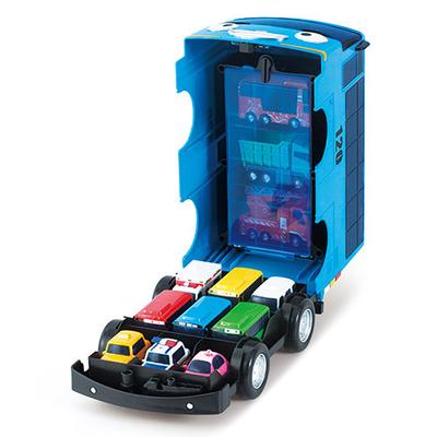 Tayo Mini-Autotransporter / Little Bus Friends Set, Koreanisches Spielzeug