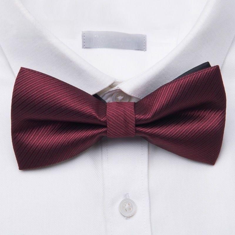 Mens Classic Bow Tie For Wedding Attire With Formal Shirt Accessory For Grooms And Groomsmen