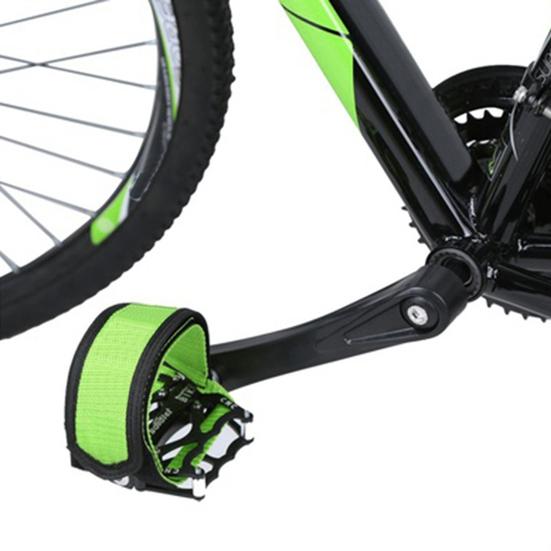 Bike Cycling Pedal Tape Anti-Slip Toe Strap Belt Sturdy Canvas