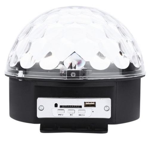 Original 25W 6 LEDs RGB Premium Sound Control Stage Light RGB LED Magic Crystal Ball Lamp Disco Light Laser Wedding Party Lamp