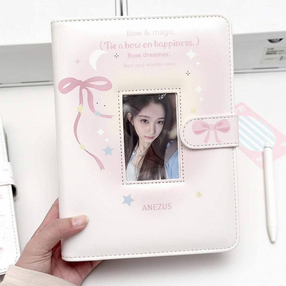 1pc Loose-leaf Photo Card Binder A5 Collectibles Booklet  for Polaroid & Idol Cards