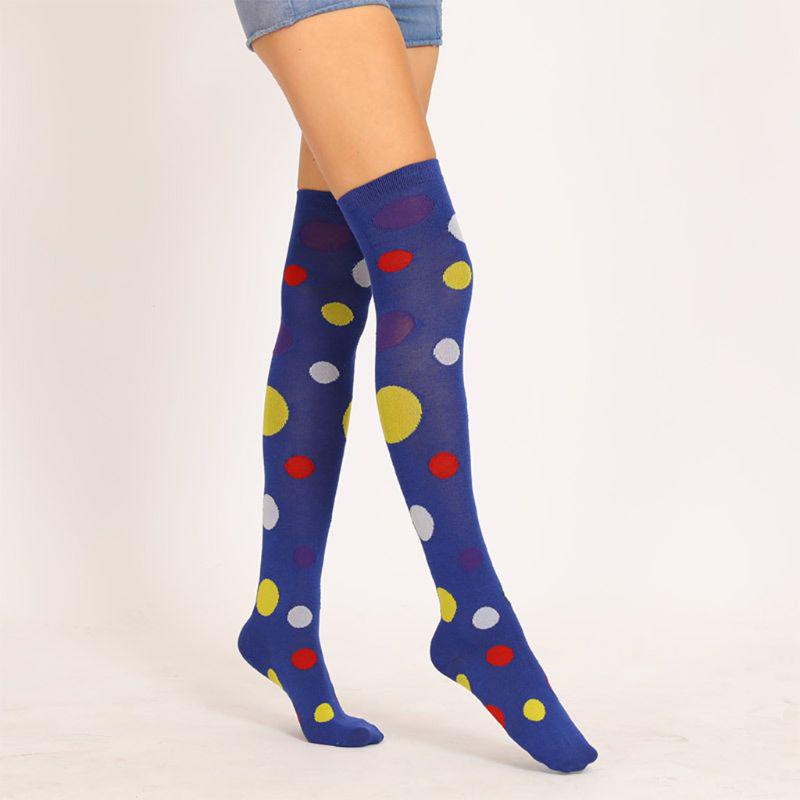 Clown Cosplay Long Socks Fun ful 