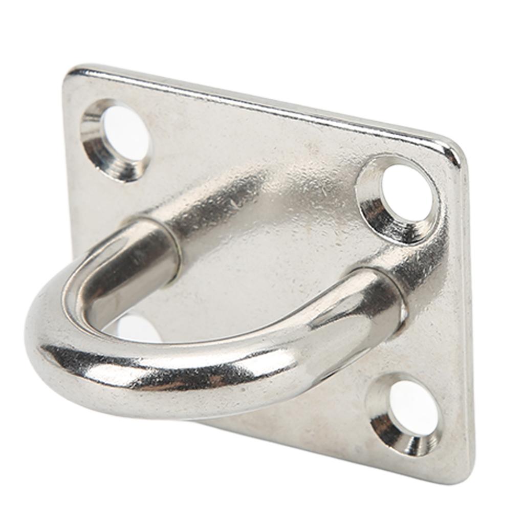Hammock Hanger Ceiling Mount Bracket Suspension Hook Square Door Buckle 250kg Bearing for Indoor Yoga Outdoor Swing