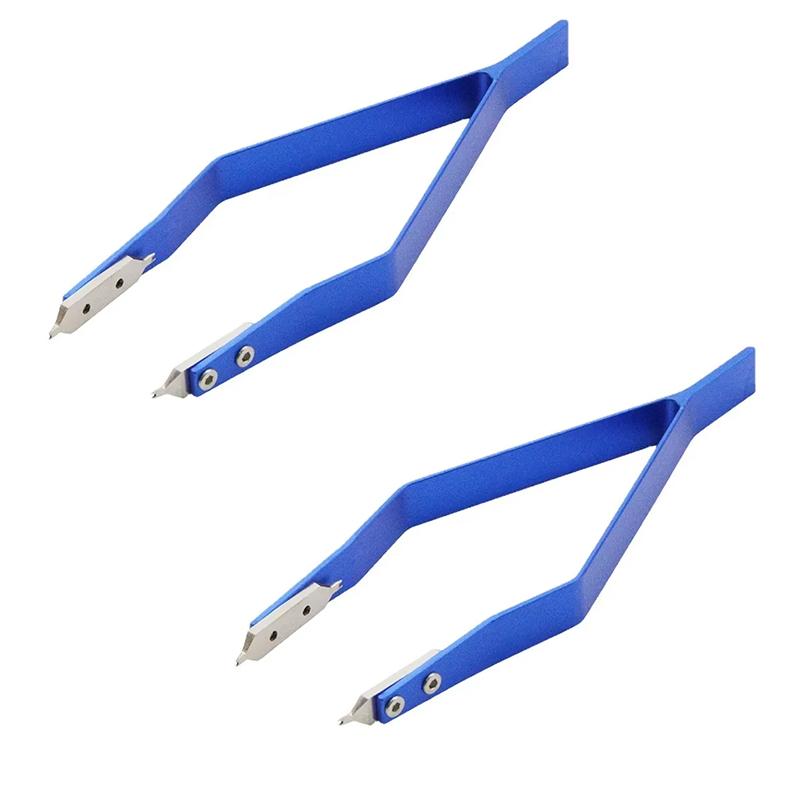 Spring Tweezers 7825 V Shape Metal Spring Tweezers Watch Band Removing Watch Repairing Tool for Watchmaker Watch Repairing Tools