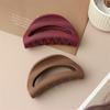 Flexible Silicone Hair Claw Strong Hold Hairpin Minimalist Design Headdress For Office Parties or Casual Outings
