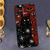 Death Tarot Cat Phone Case For Oppo A79 A18 A38 A58 A78 A98 A17 A40 A60 A80 A16 A76 A96 A15 A74 A94 A54 A77