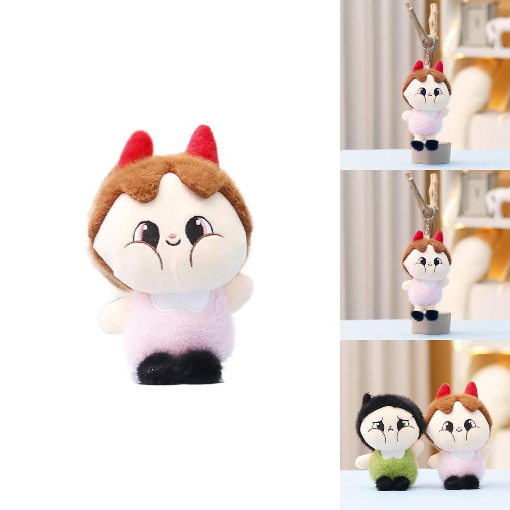 Cartoon Plush Toy Crybaby Doll Keychain Soft Stuffed Toy For Kids And Collectors