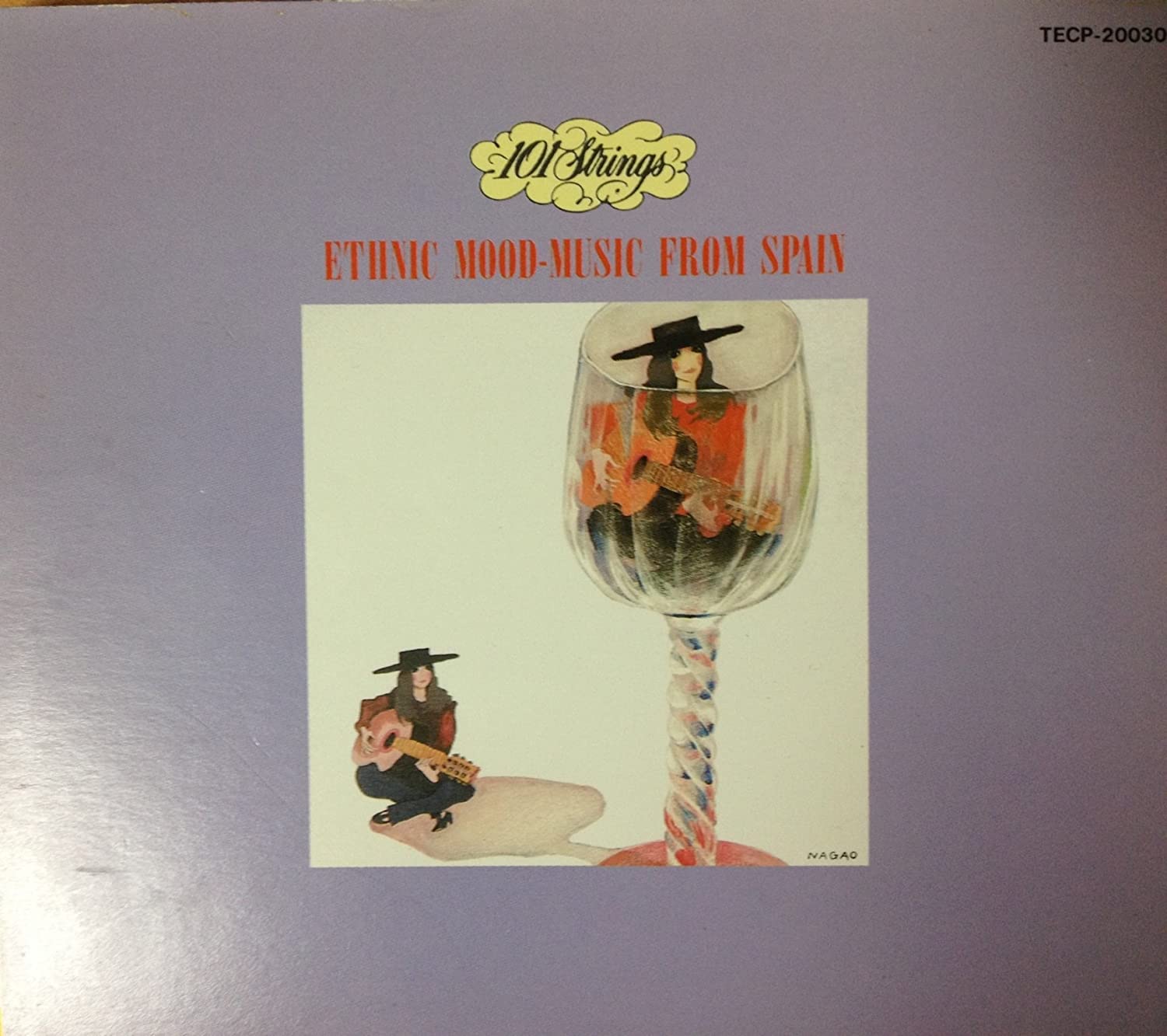 

CD 101 STRINGS - Journey to Spain * Ethnic Mood-Worl TECP20030 Japan Mood Music Used