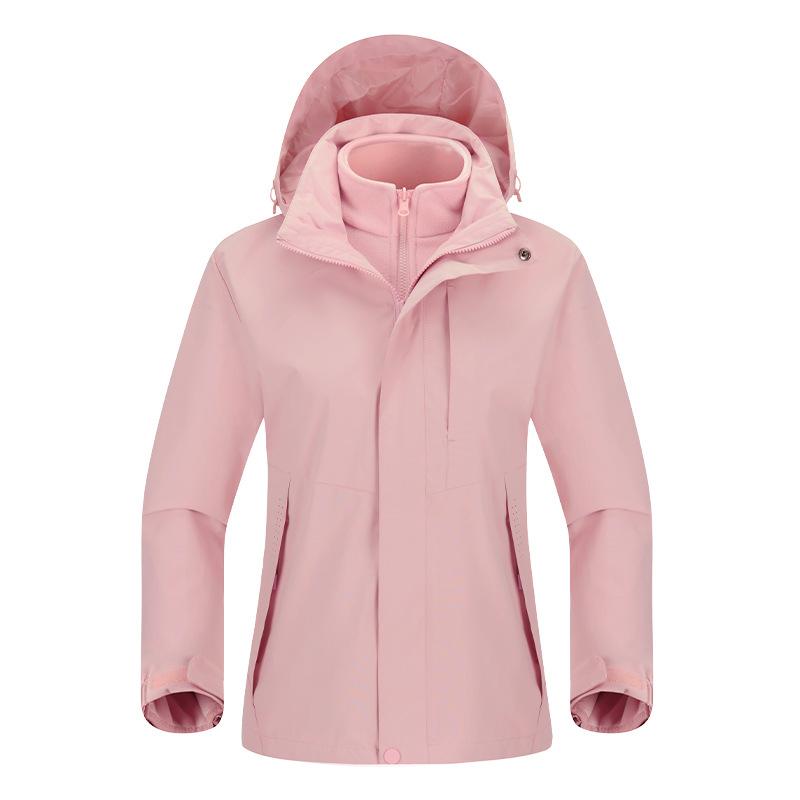 

Мужская куртка-тройка, ветрозащитная, водонепроницаемая и теплая одежда для активного отдыха, женская куртка от холода из бархата серебристой лисы 4XL