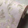 Modern Simple Home Decor European Style Damask Wallpaper Roll for Wall Bedroom Living Room High Quality 3D Non-woven Wall Paper