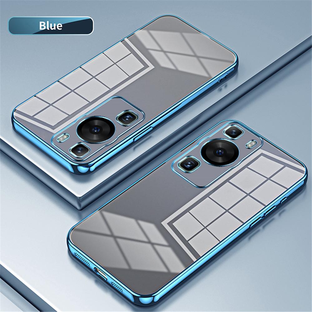 Luxury Plating Bumper Case For Huawei P30 Lite P20 P40 P50 P60 Pro Mate 20 P 30 Silicone Transparent Back Cover P30lite P30pro