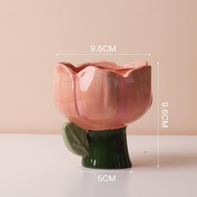 Adorable Animal Ceramic Succulent Pot for Desktop Decoration