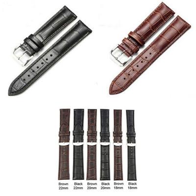 18/20/22/24mm Uhrenarmband Leder Uhrenarmband Damen Herren Unisex Uhrenarmband