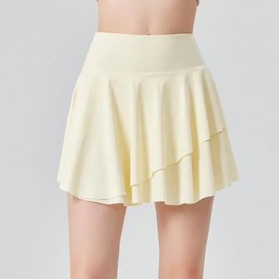 Sports Golf Short Skirt Women's Quick-drying Sports Skirt High Waist Tennis Pleated Short Skirt Yoga Clothes
