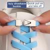 Lacci per scarpe con chiusura a pressione senza lacci Lacci elastici Scarpe da ginnastica per bambini e adulti Lacci per scarpe senza lacci