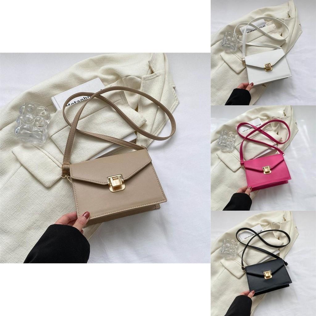Chic Summer 2023 Small Square Bag Fashionable Street Style Pu Crossbody Bag