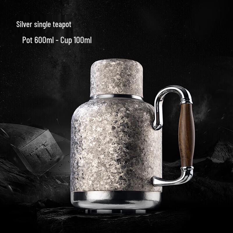 SAMADOYO Pure Titanium Insulated Stew Tea Pot