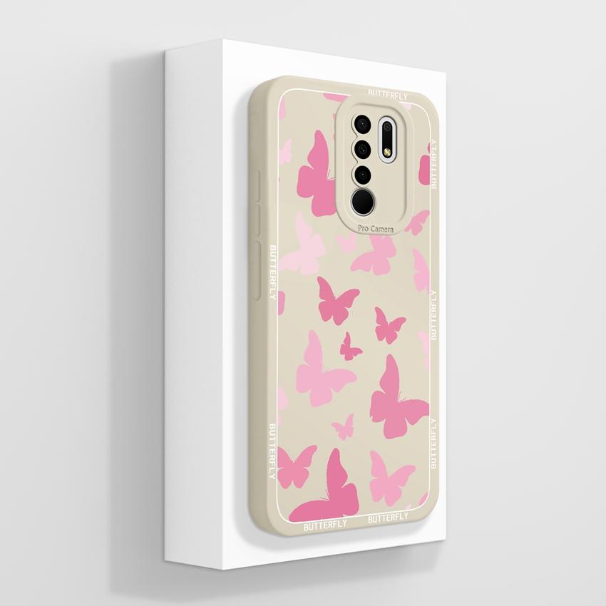 For Xiaomi Poco M2 M3 M4 M6 M7 Pro M5 M5S Mysterious Whale Phone Cases Camera Protection Liquid Silicone Anti Fall Protection Covers For Xiaomi Casing