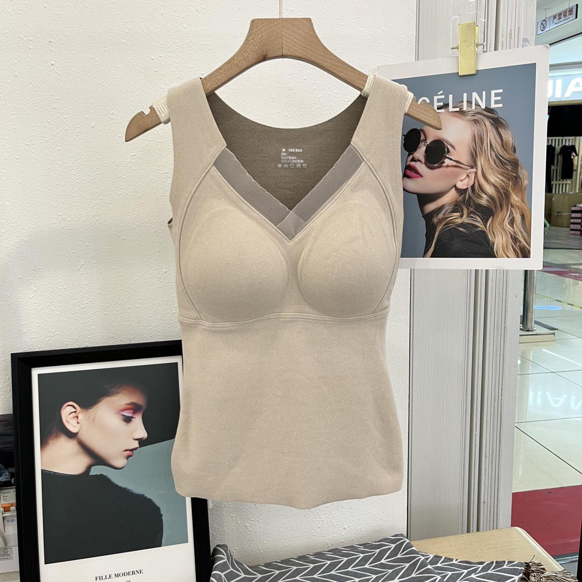 

Women s 2025 Winter Graphene Heated Vest with Fleece-lined & Integrated Chest Pad XL