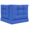Outdoor Sofa Cushions 3 Pcs Royal Blue Polyester