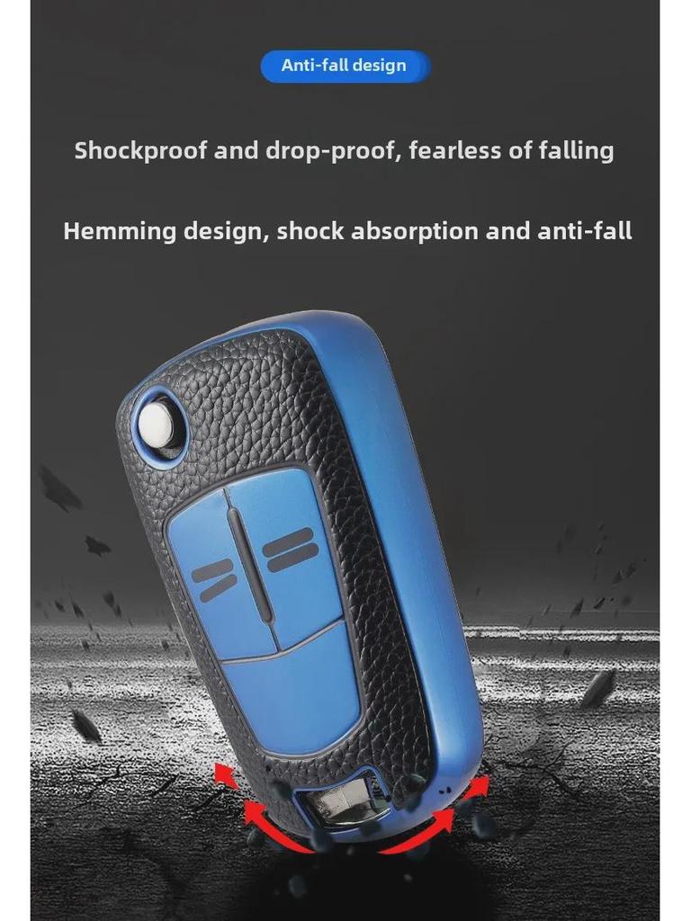 Husa pentru chei auto Opel Antara Insignia Vivaro Kadjar din piele TPU