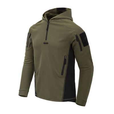 [HELIKON-TEX] Range Hoodie TOPCOOL Koelend, Sneldrogend (M, Olijfgroen/Zwart)