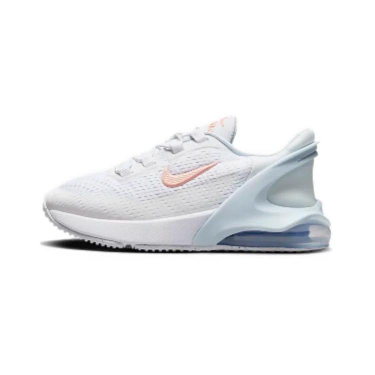 New Nike Air Max 270 GO PS Cushioning Wear-Resistant Low-Top Kids' Running Shoes White Blue Children Aged 3-7 Years Old DV1969-106