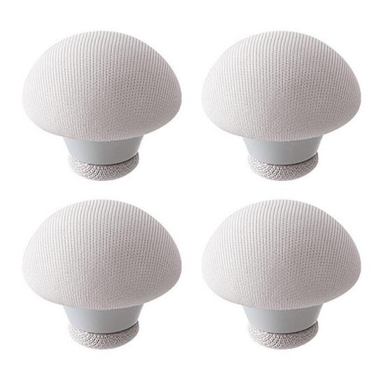 4Pcs/Set Bed Sheet Clips Mushroom Shape Easy to Use Fabric Non-Slip Quilt Holder Bedroom Accessories