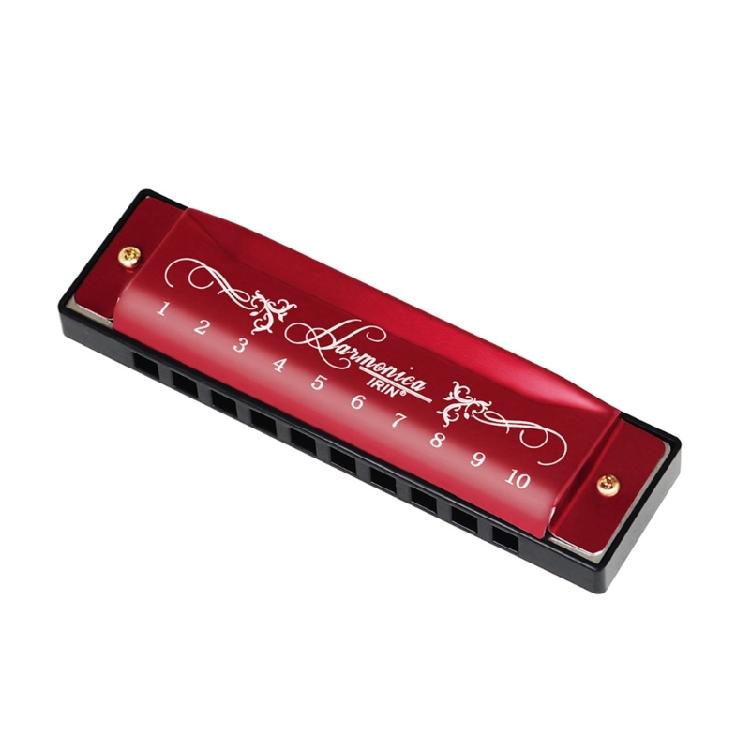Blues Harps Mouth Organ 10 Holes 20 Tones Harmonica for Beginners, Professionals