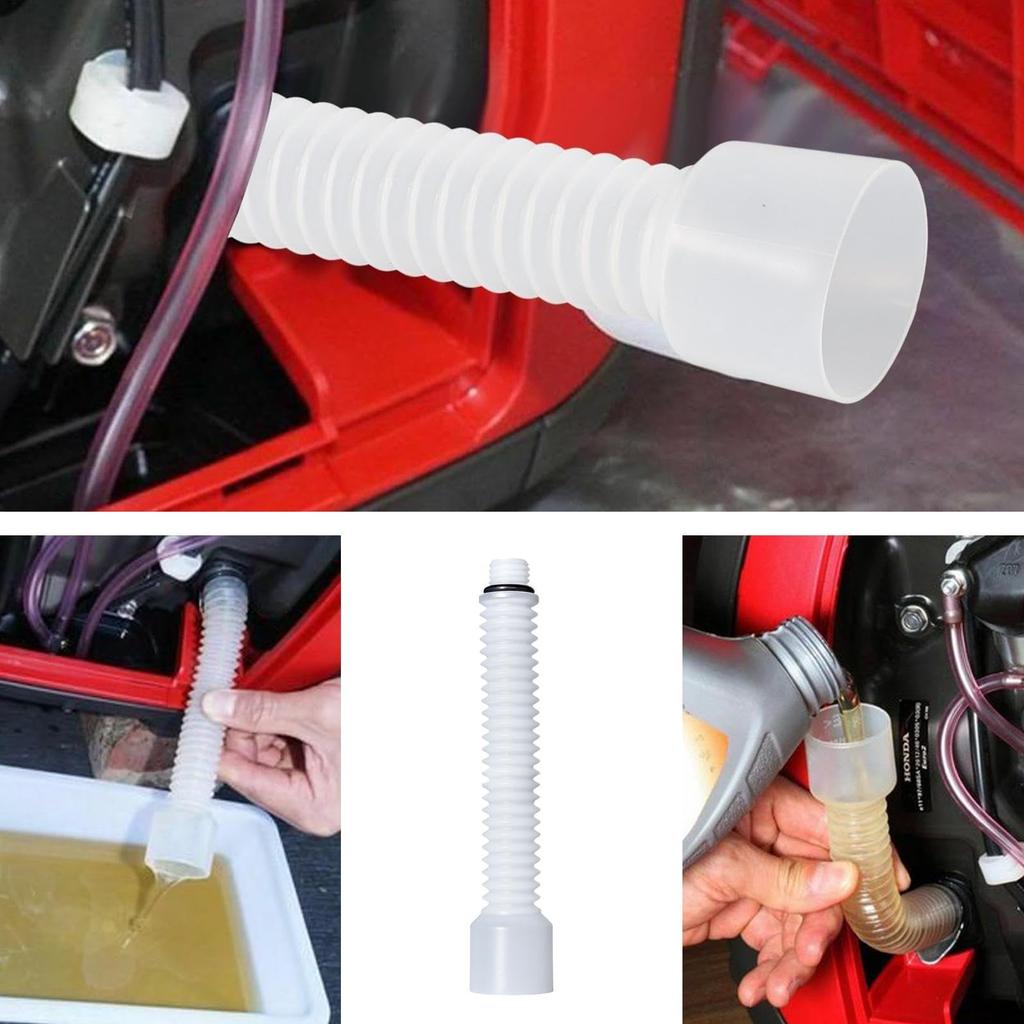 FLEXIBLE Funnel - Soft Fuel Transfer Tool for Changes, Generator Accessories Long