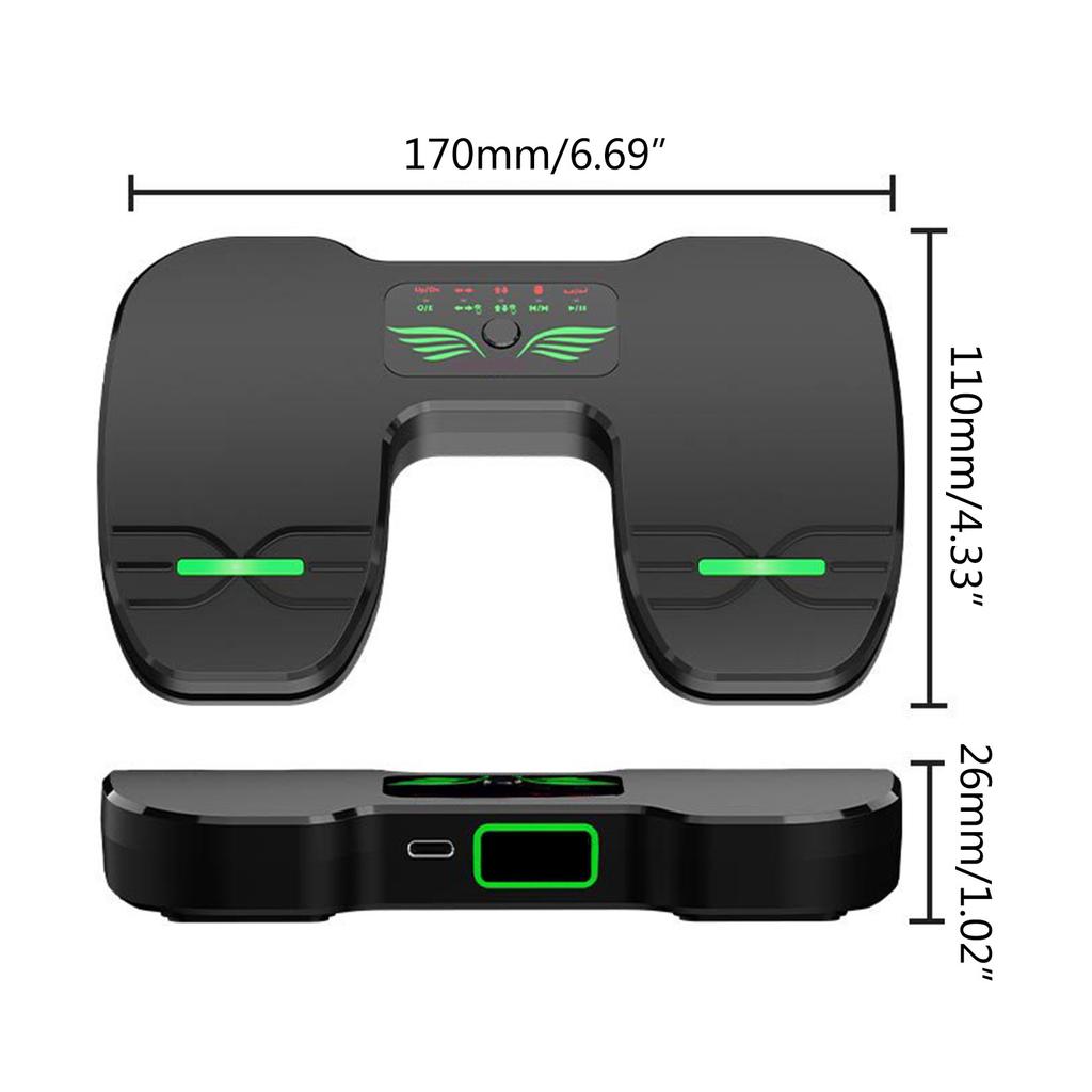 Multifunctional Silent Music Page Turner Pedal Rechargeable Wireless Page Turner Portable Foot Pedal Page Turner