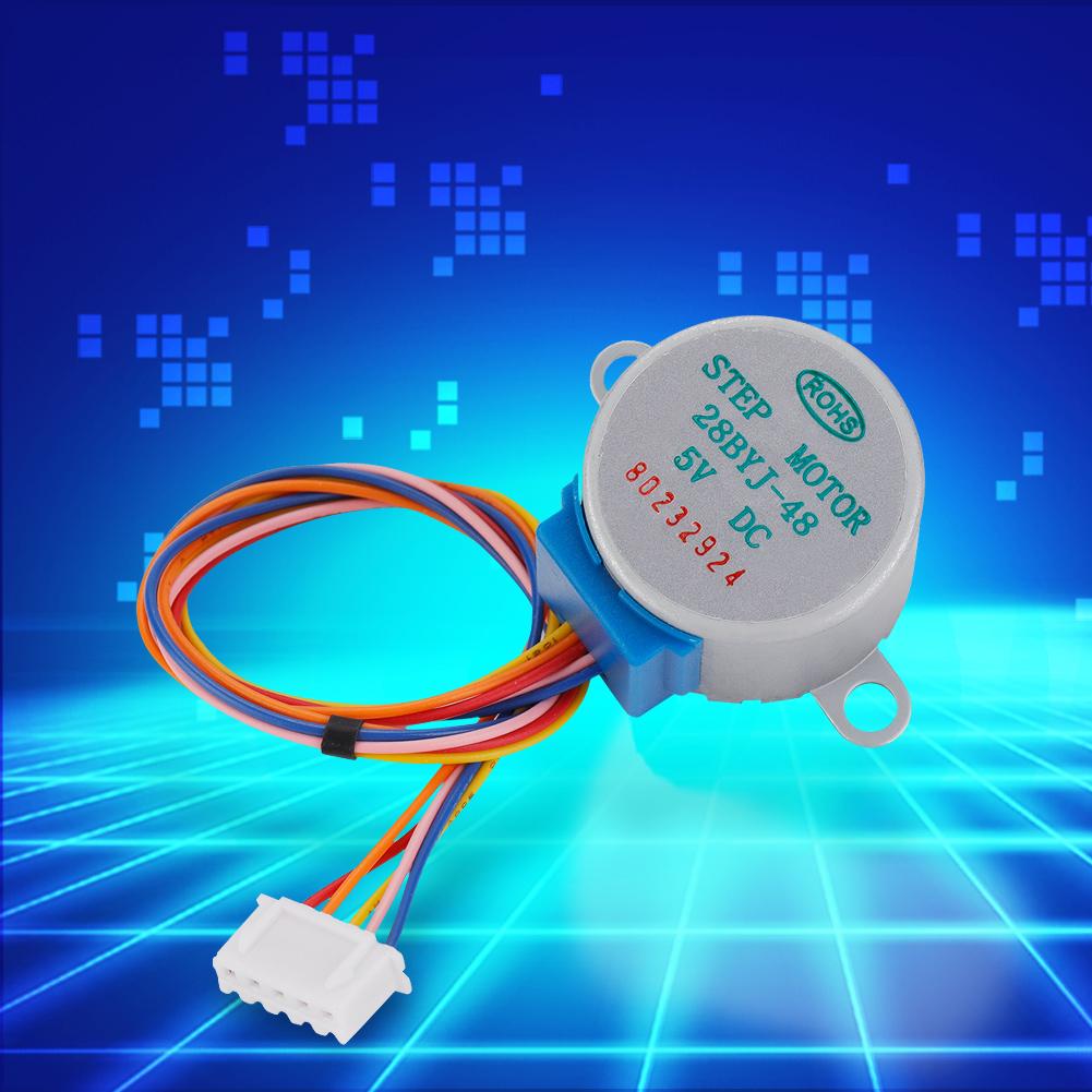 5 Pcs  Set DC 5V 4 Phase 5 Wire Stepper Motor Micro Reduction Stepping Motor