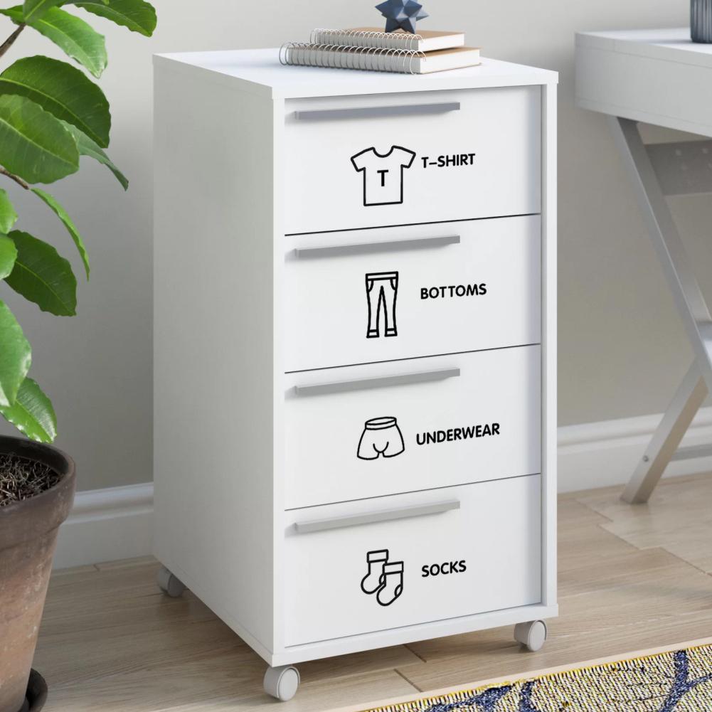 7PCS Decoración del Hogar Pegatina con Logotipo de Armario Calcomanía  Dormitorio Vinilo Arte Mural Diseño de Ropa Decoraciones Etiquetas para  Habitación de Niños Adolescentes comprar a buen precio — entrega gratuita,  reseñas, image size:1001x1001