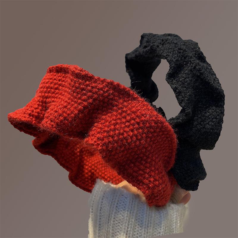 2025 High-End Red Headband for Women: Autumn/Winter Chinese New Year & Christmas Hair Accessory