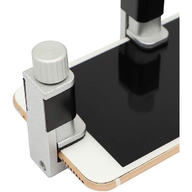 DIYPHONE 4 шт. Инструменты для ремонта экрана телефона Регулируемый зажим для крепления экрана Универсальный зажим-фиксатор экрана Совместим с iPhone, iPad, Samsung,